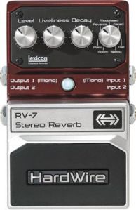 Hardwire RV-7 Stereo Reverb Hardwire RV-7 Stereo Reverb