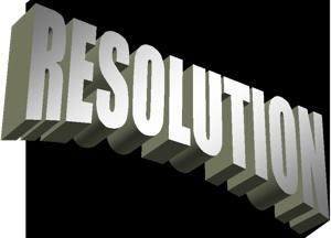 New Year's Resolution