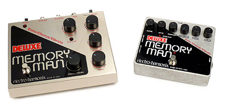 Electro-Harmonix Deluxe Memory Man Old and New