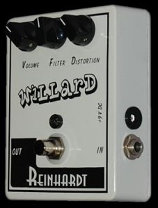 Reinhardt Amps Willard Distortion Pedal Reinhardt Amps Willard Distortion Pedal
